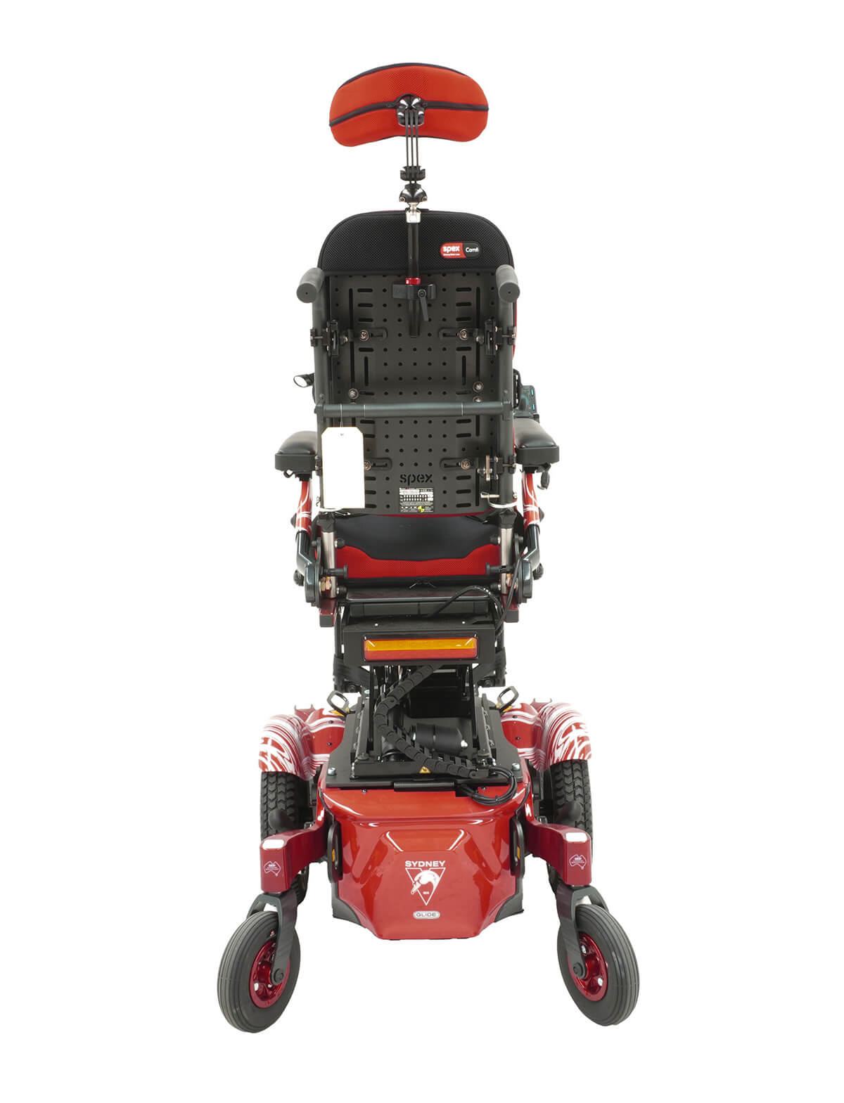 Centro 2.0 - Red (Swam Pattern)