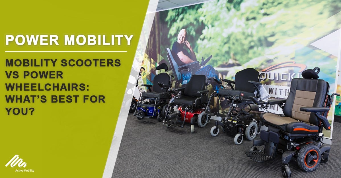 Mobility scooters vs power wheelchairs: what’s best for you?