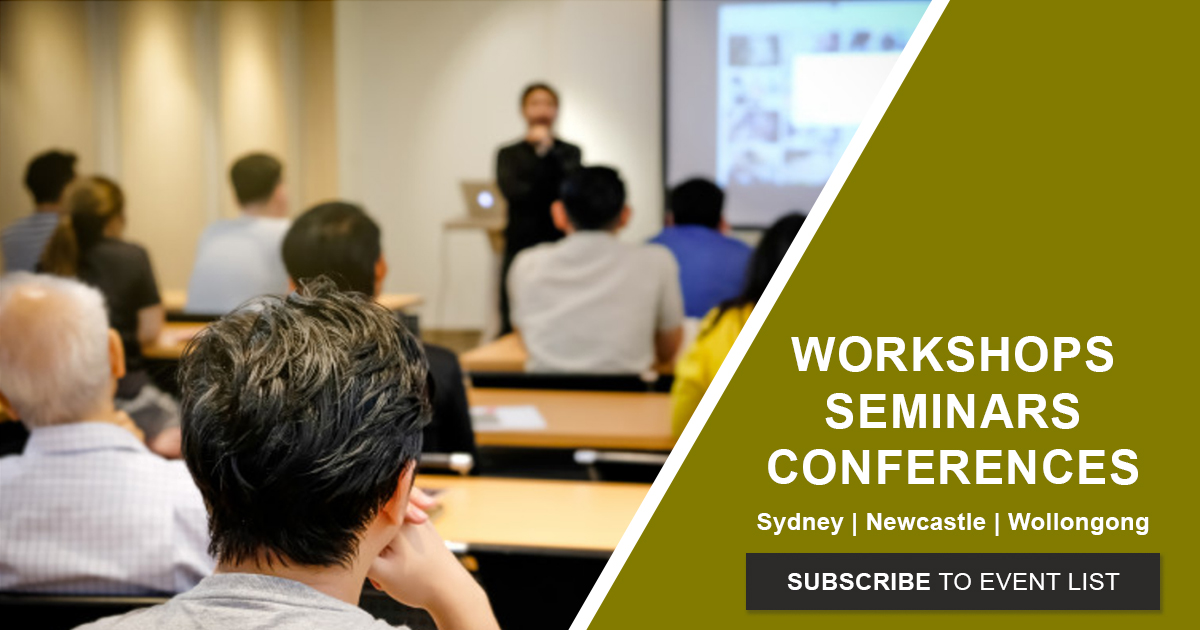 Seminars and Workshops Updates